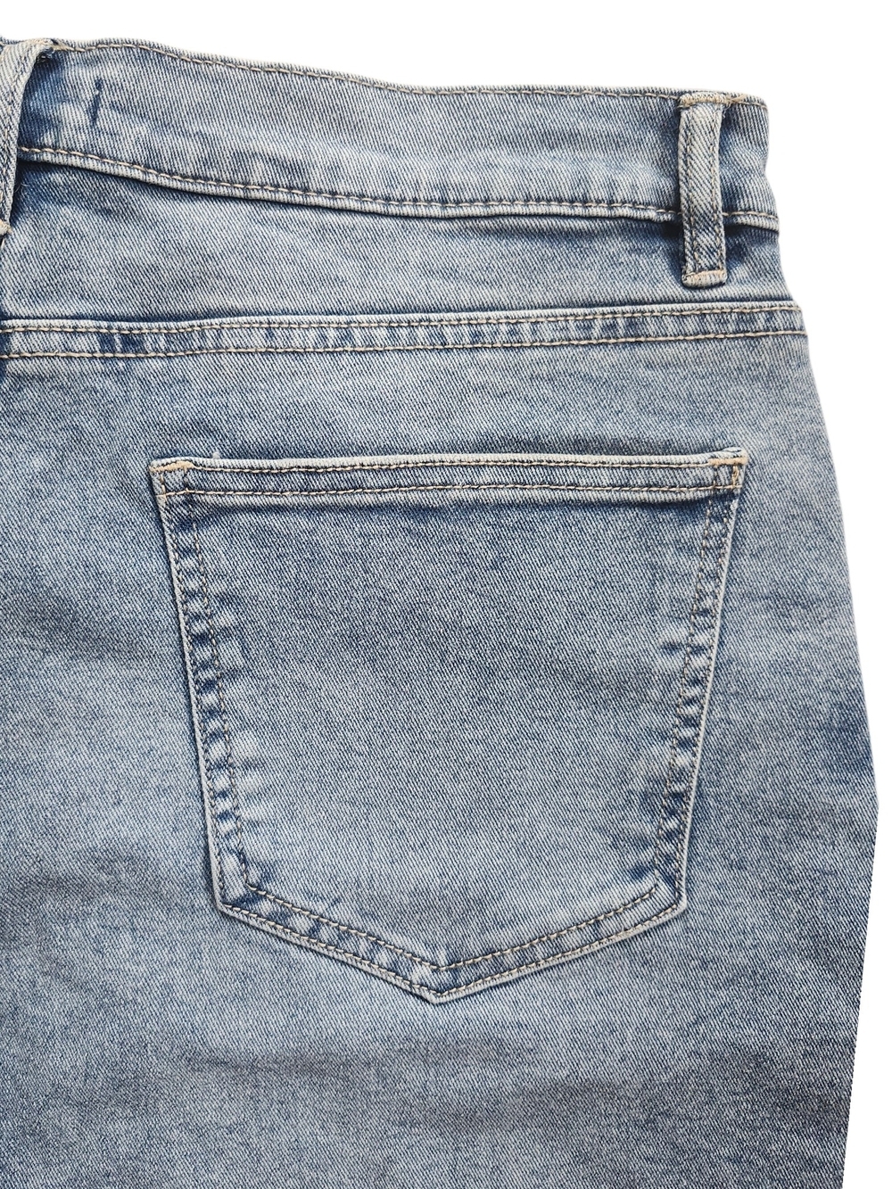 Love & Liberty Denim Jorts | Light Wash Bermuda Jean Shorts Size 5 - Picture 3 of 6